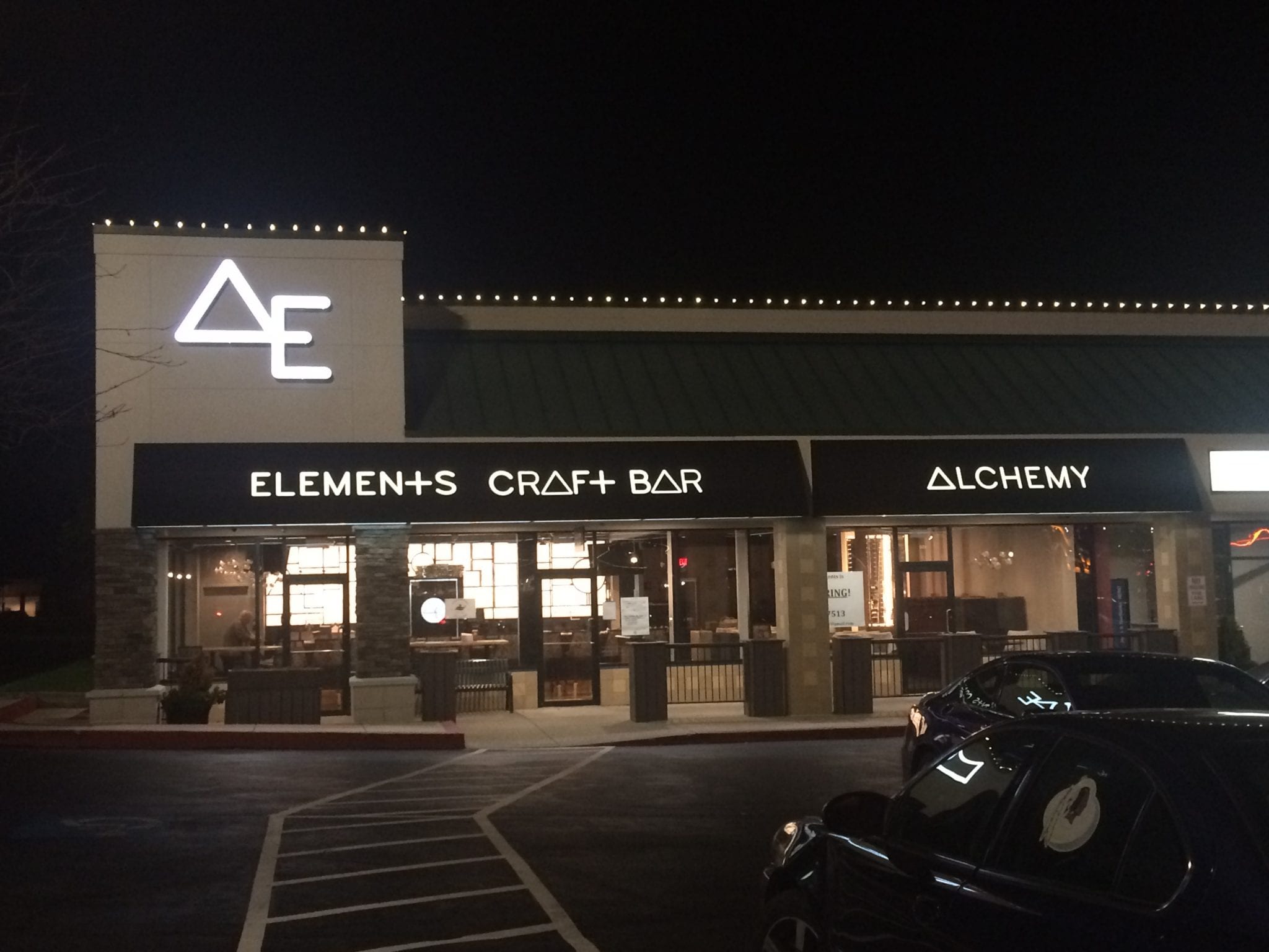 Alchemy Elements Signage