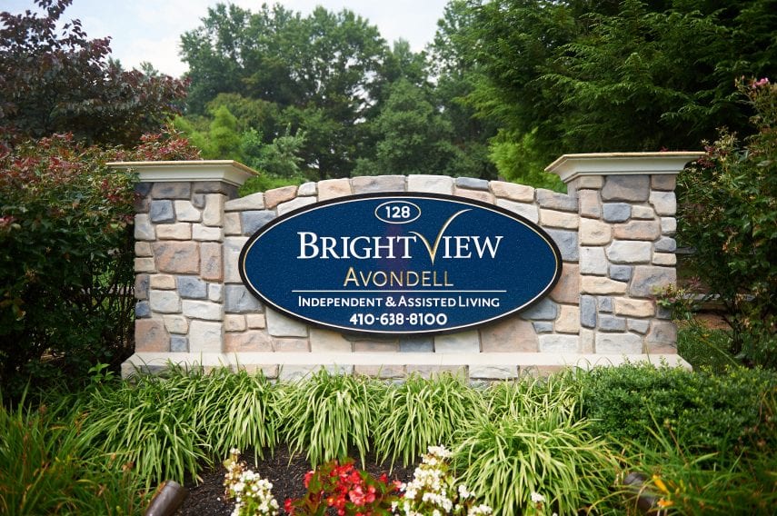 Brightview Avondell signage